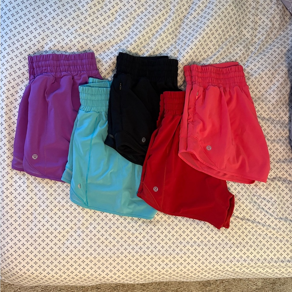 Lululemon Hotty Hot Shorts Bundle